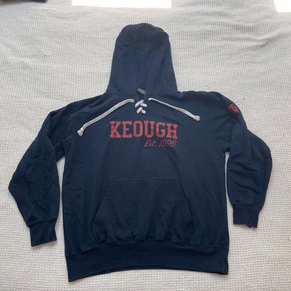 Keough Hall Notre Dame hockey-style hooded sweatshirt - Size XL